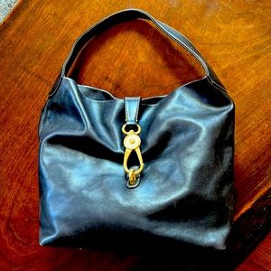 Beautiful black Dooney and Burke leather bag